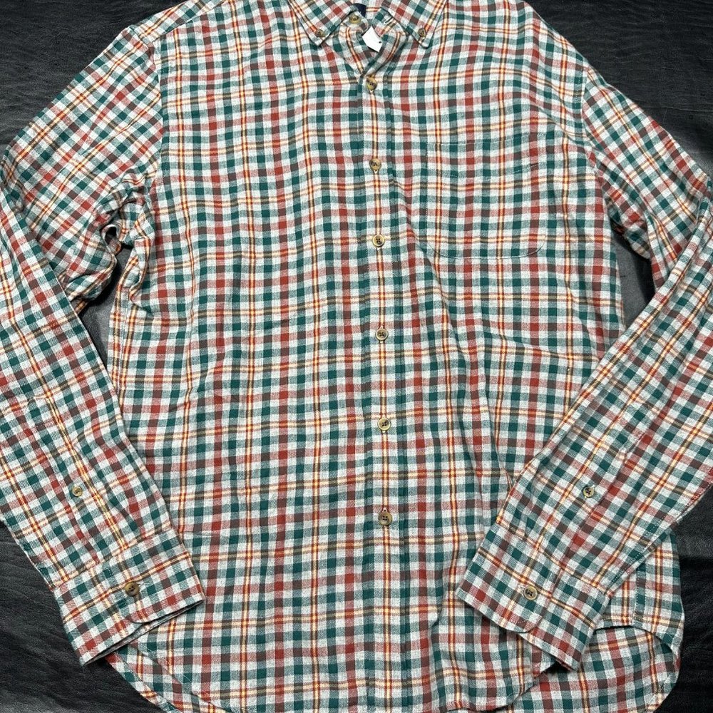 J-Crew Mens Dress Shirt / Long Sleeve Button Down